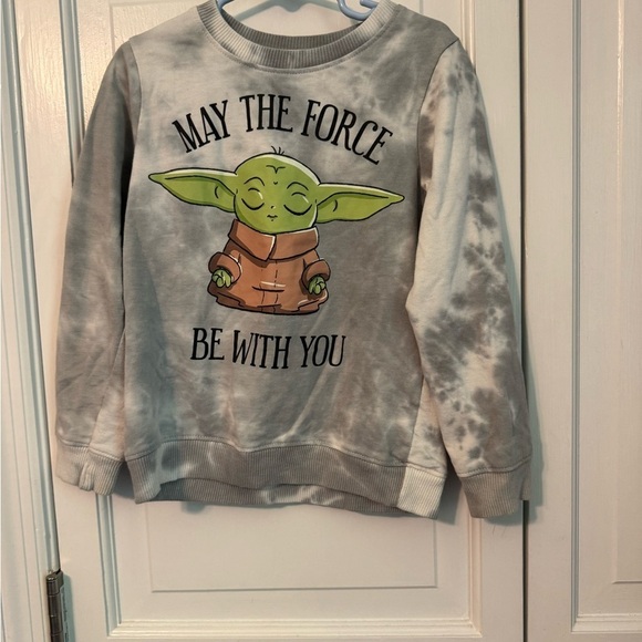 Star Wars Other - Star Wars Kids Yoda Sweatshirt. Like New! Sz 7